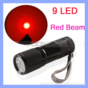625nm Red Beam Infrared LED Flashlight Torch for Pilot Training and Night Photography